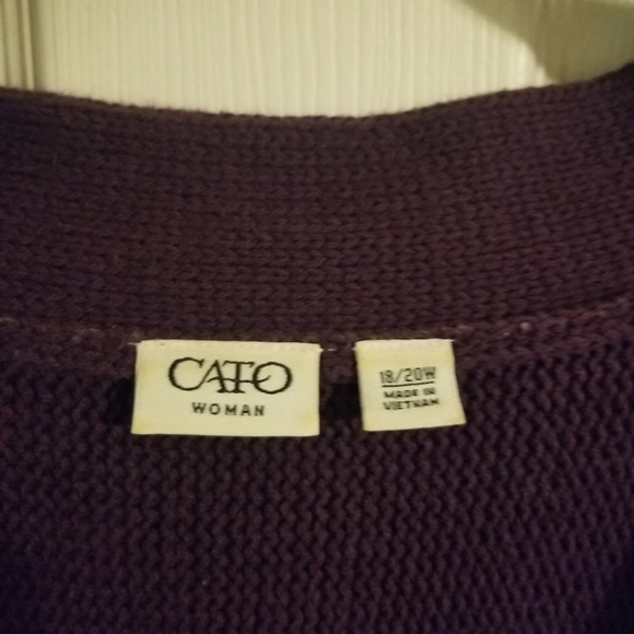 Cato 3/4 sleeve sweater - Picture 3 of 4
